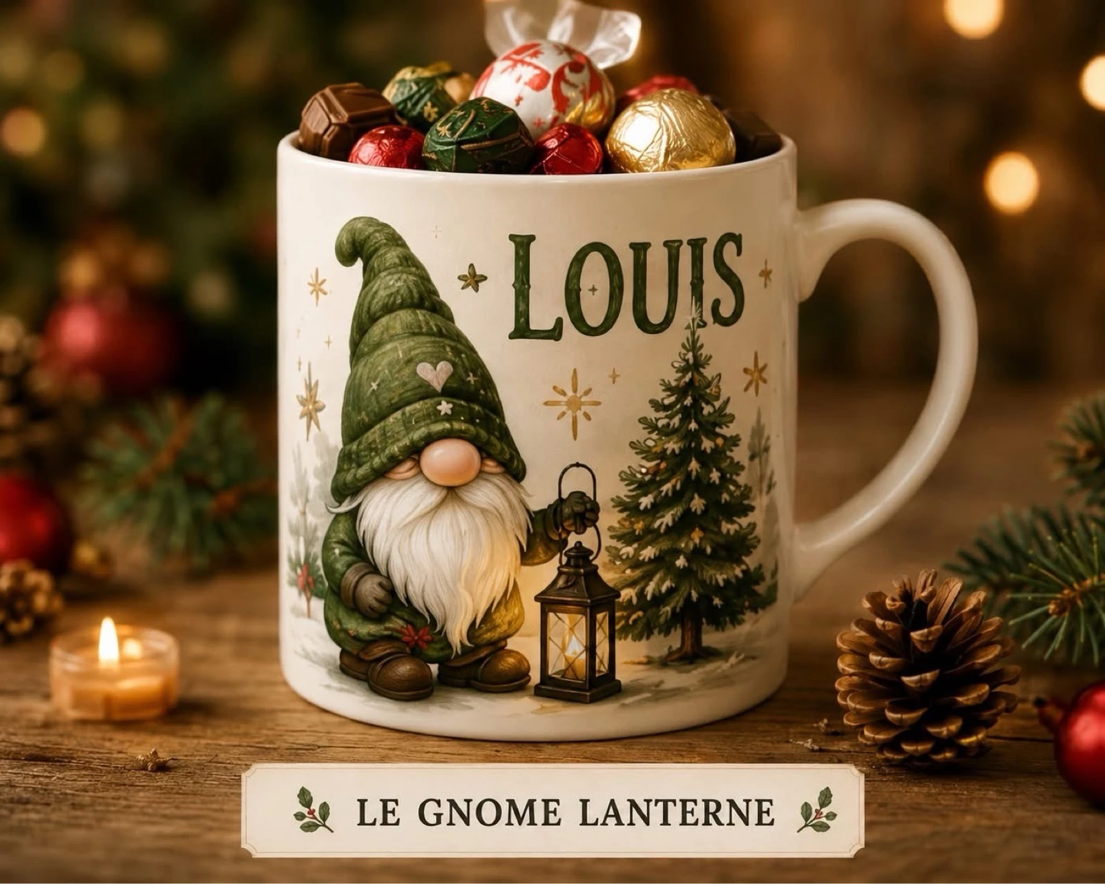 Kerstmokken met naam van het merk Place de Noël – photo 9